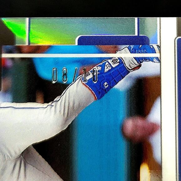 2022 Pete Alonso 8/10 Clearly Donruss Gold Acetate New York Mets - Picture 2 of 3